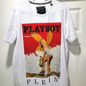 Philipp Plein rhinestone shirt